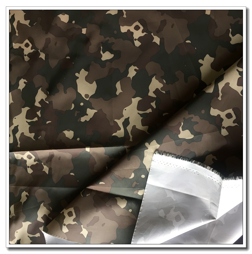 300T涤塔夫印花防绒防水 9842